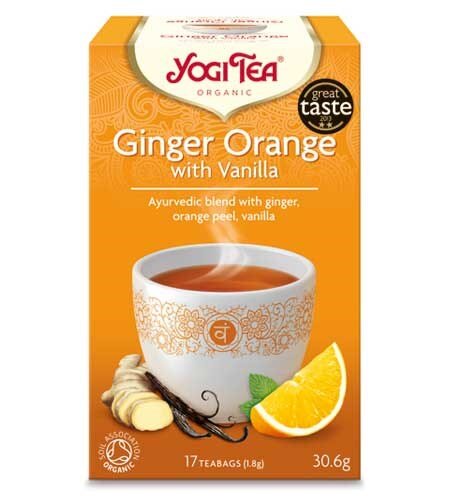 Produktfoto för Te Ginger Orange Vanilla