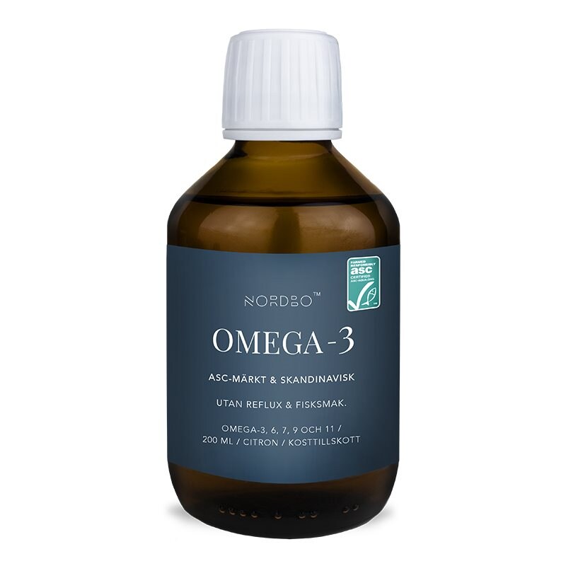 Nordbo Omega-3 Flytande 200 ml