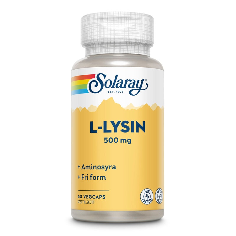 SOLARAY L-Lysin 500 mg