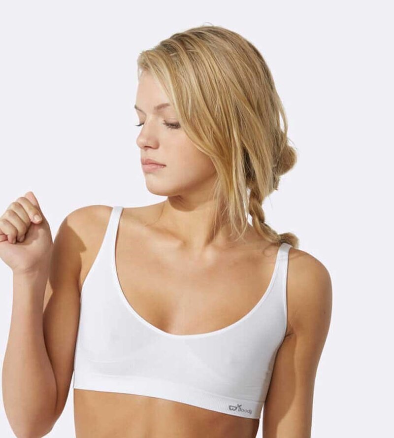 Läs mer om Boody Shaper Crop BH White - L