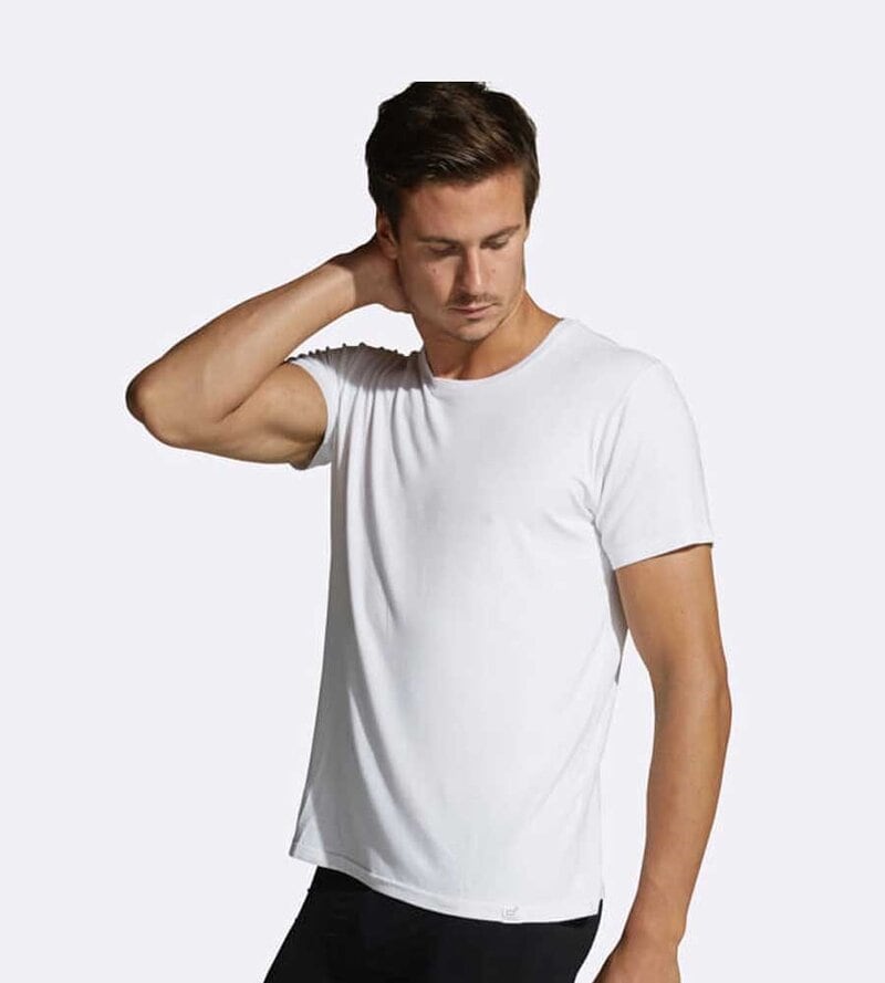 BOODY Men’s Crew Neck T-shirt White