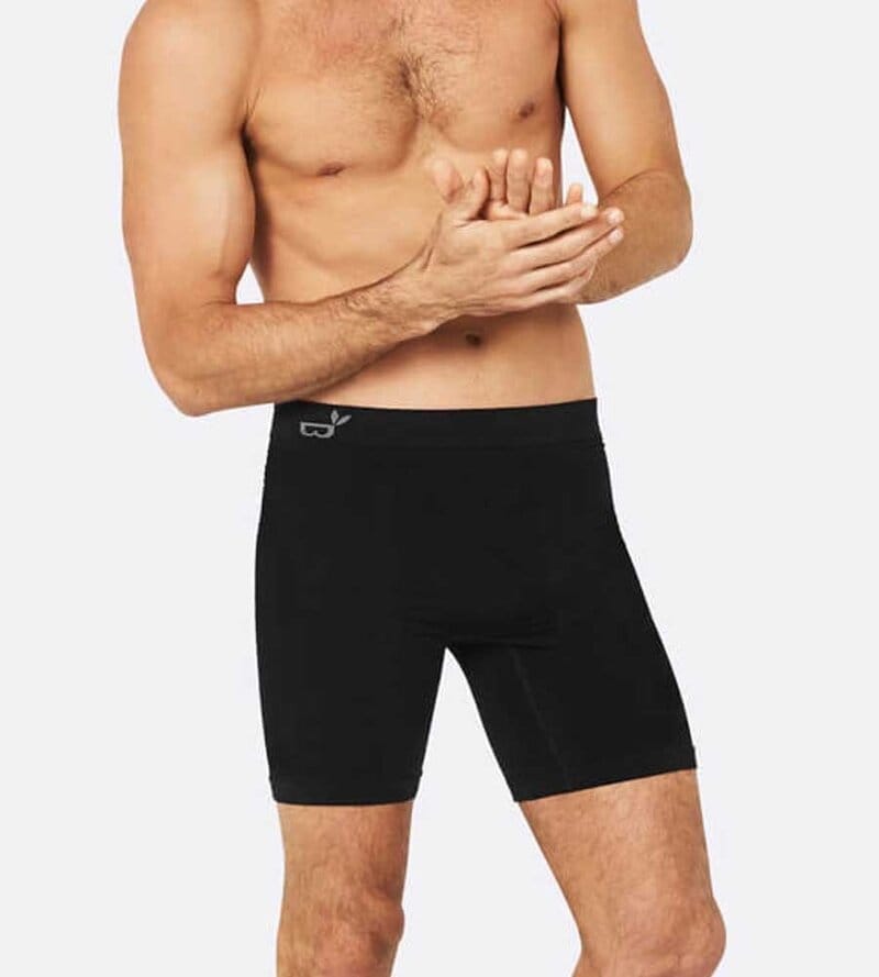 Läs mer om Boody Mens Longer Boxers Black - S