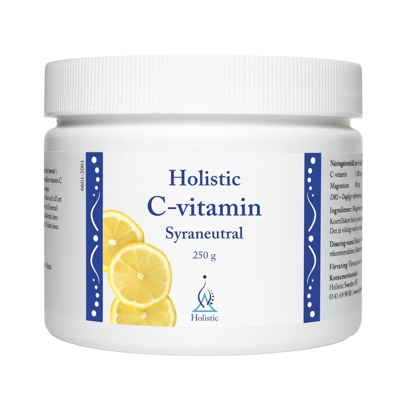 HOLISTIC C-Vitamin Syraneutral Pulver