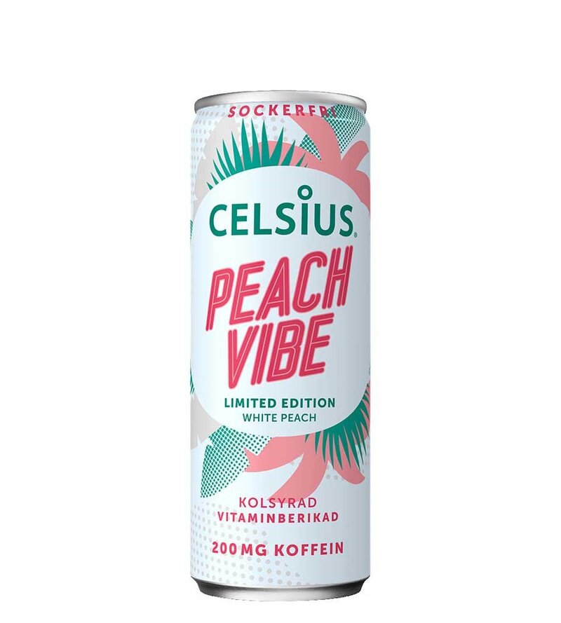 Celsius Peach Vibe