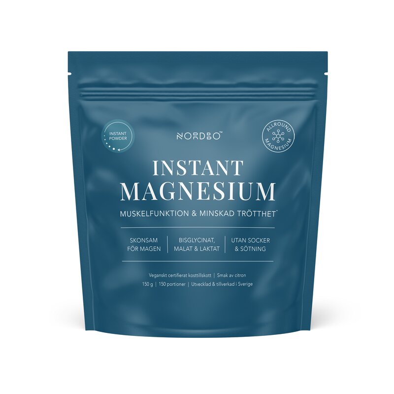 Läs mer om Nordbo Instant Magnesium Pulver