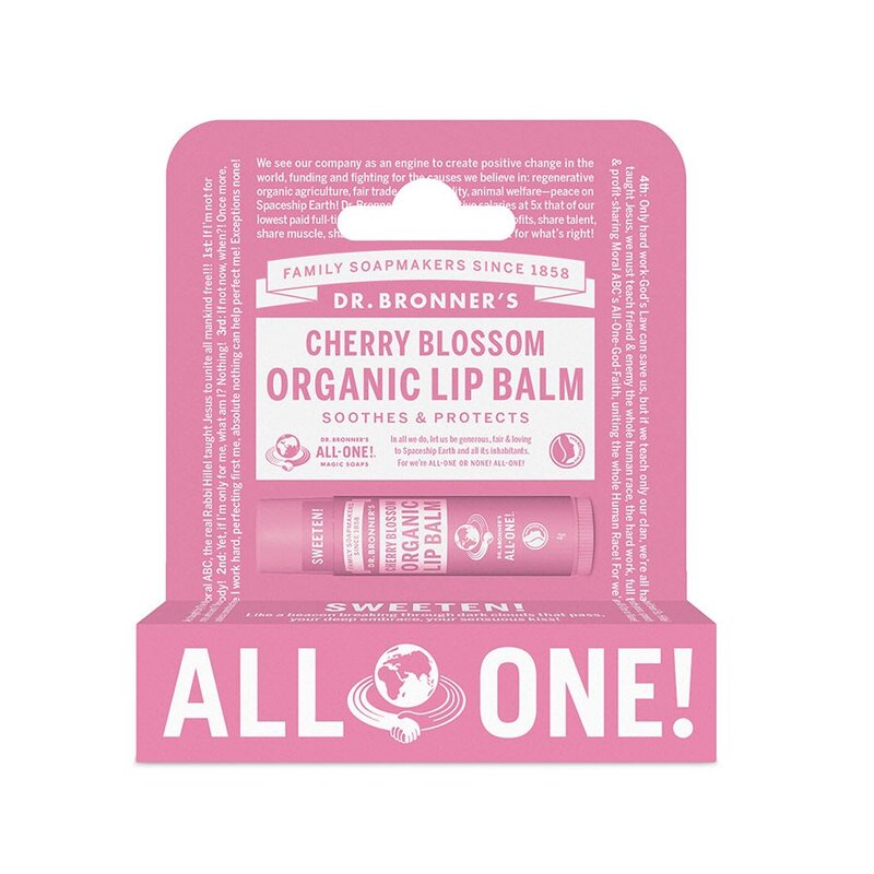 DR BRONNERS Lip Balm Cherry Blossom