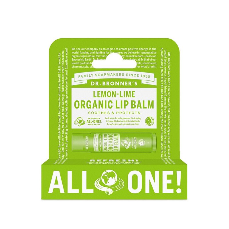 DR BRONNERS Lip Balm Lemon Lime