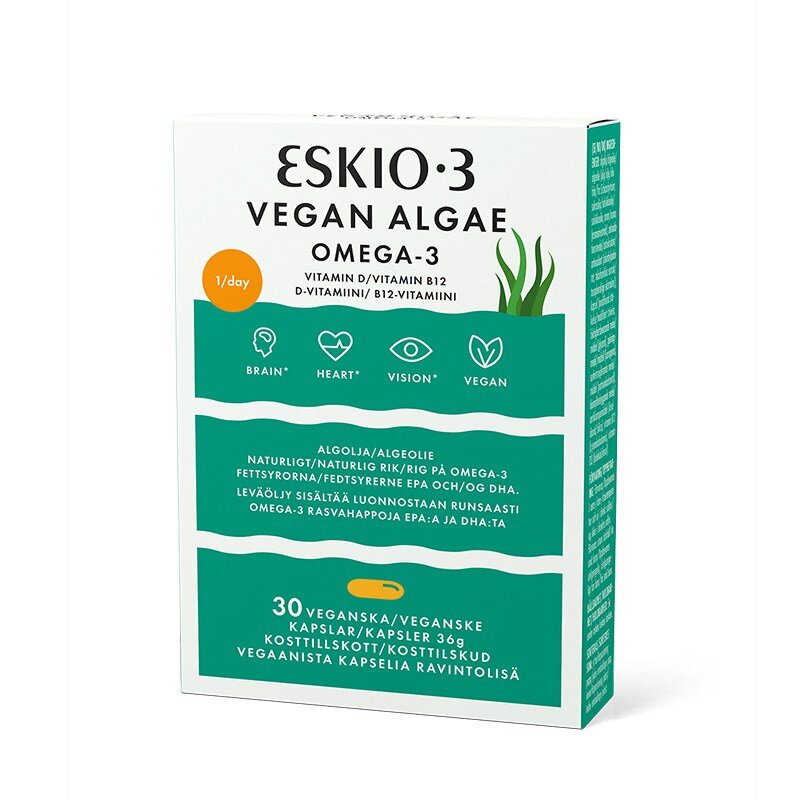 Läs mer om Omega-3 Vegan Algae