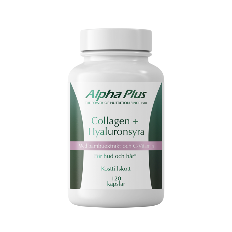 Läs mer om Alpha Plus Collagen + Hyaluronsyra