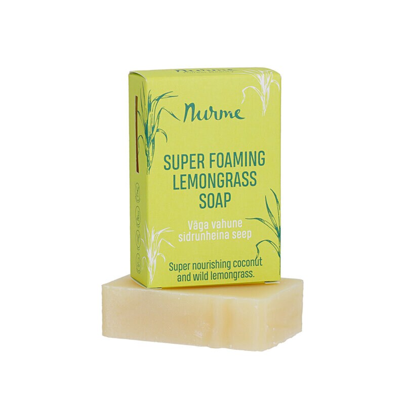 Läs mer om Nurme Super Foaming Lemongrass Soap