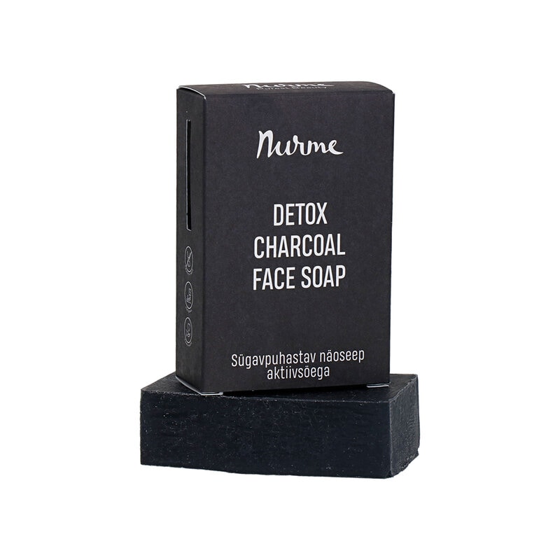 Läs mer om Nurme Detox Charcoal Face Soap Bar