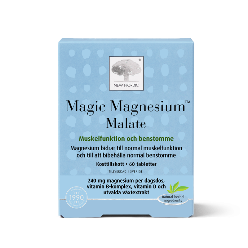 Läs mer om New Nordic Magic Magnesium Malat