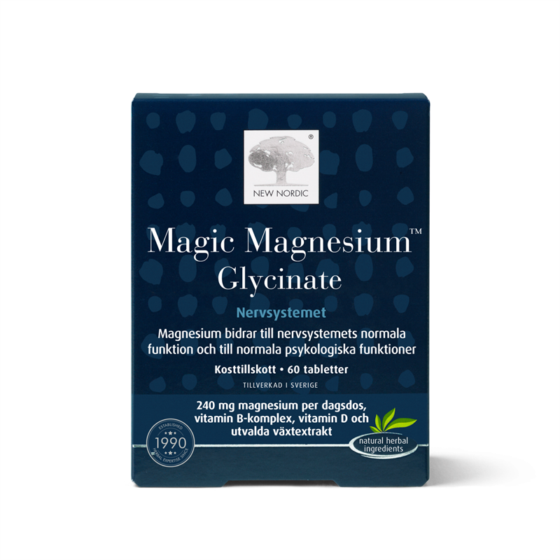 Läs mer om New Nordic Magic Magnesium Glycinat