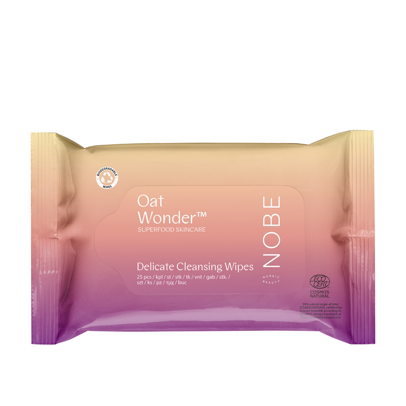 Läs mer om NOBE Oat Wonder® Delicate Cleansing Wipes