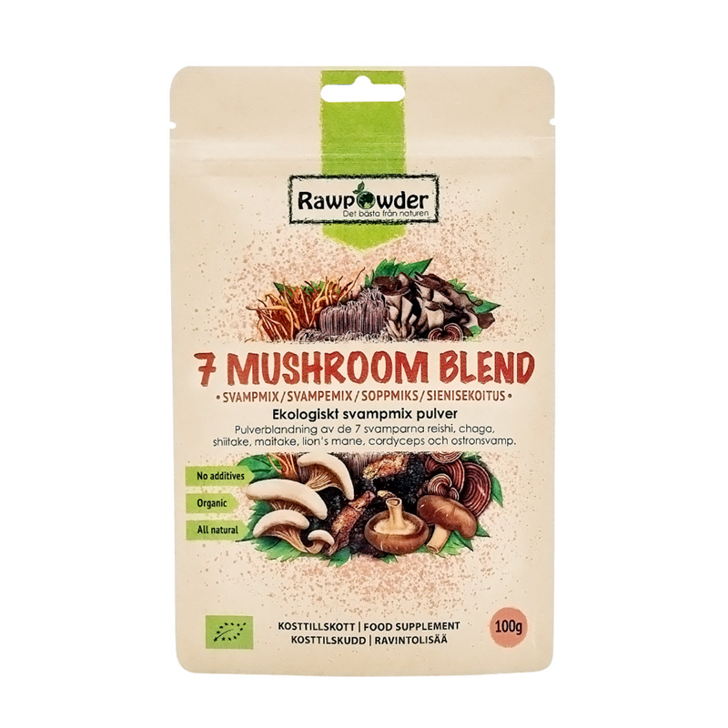 Läs mer om 7 Mushroom Blend 100 gr