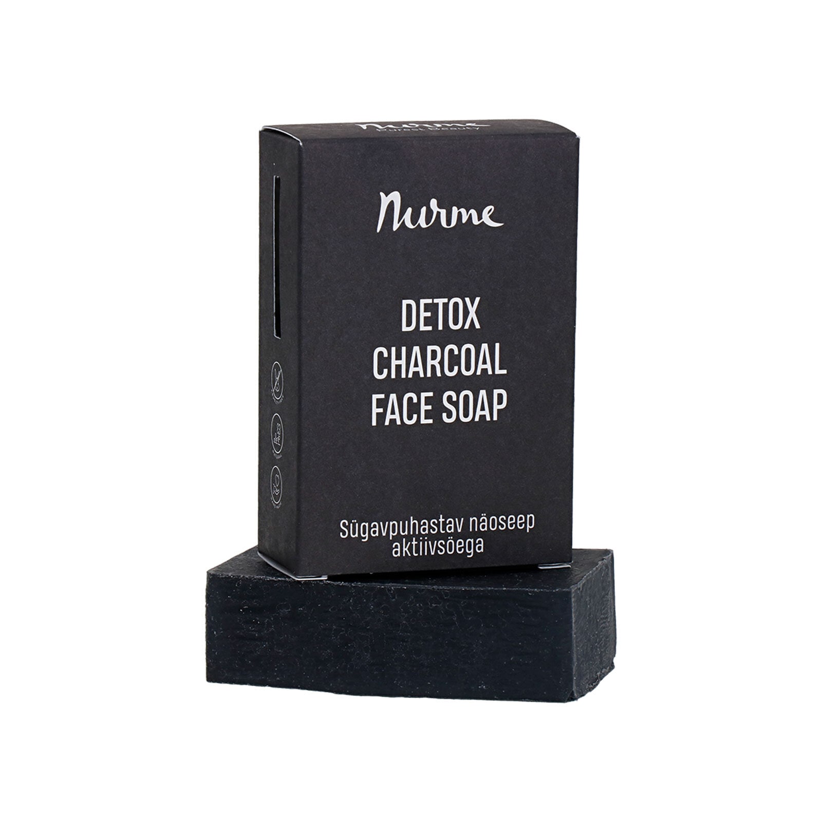 Nurme Detox Charcoal Face Soap Bar